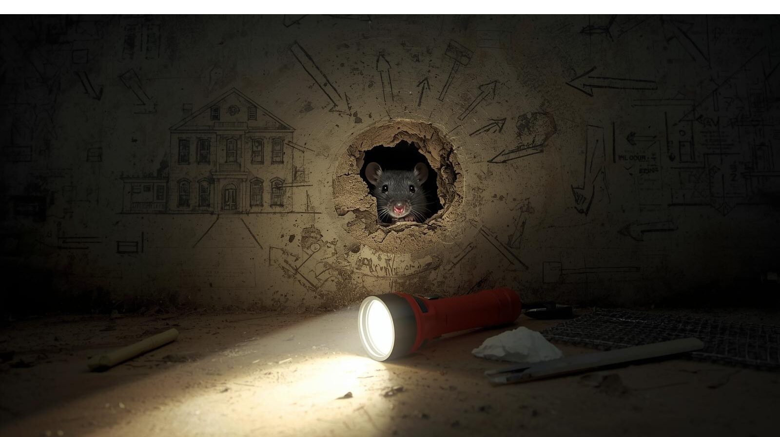 ネズミの侵入経路がわからない人必見!発見方法と再発ゼロ対策