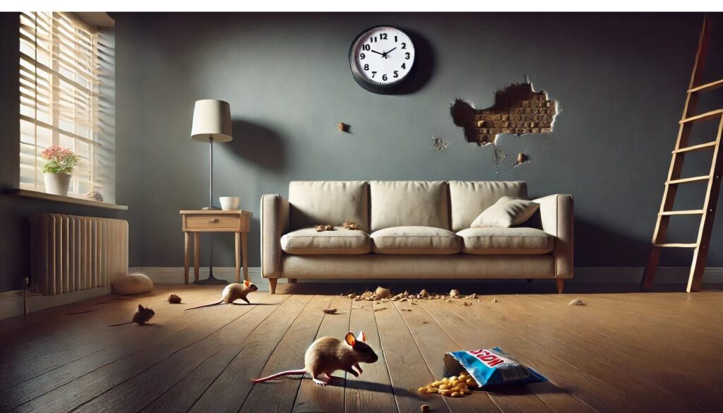 ねずみは自然にいなくなる?放置の危険性