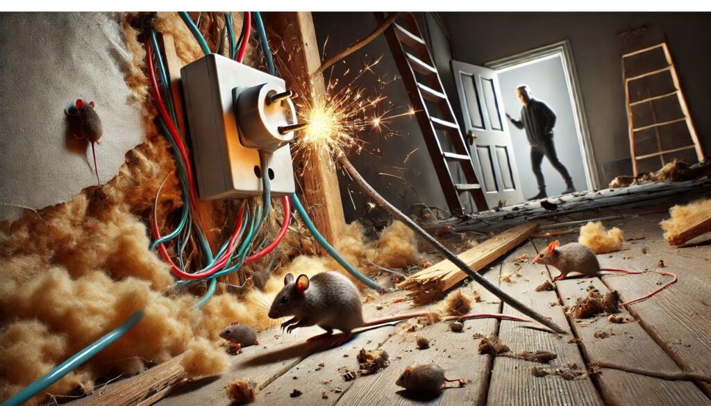 ネズミがもたらす建物・健康・精神的被害